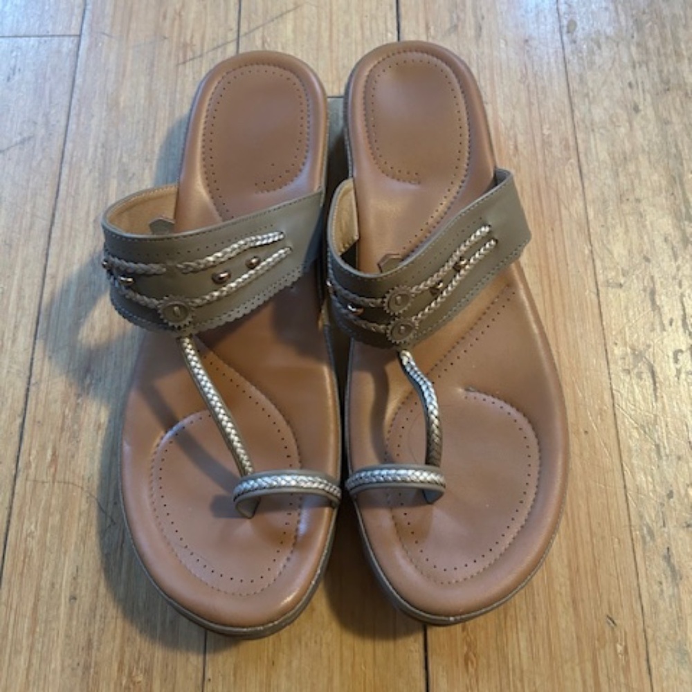 Beaded sandals